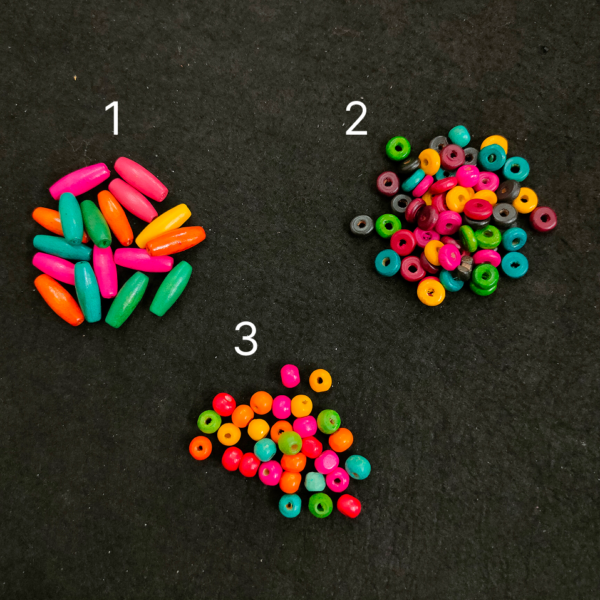 Wooden Beads 25 pcs 1512