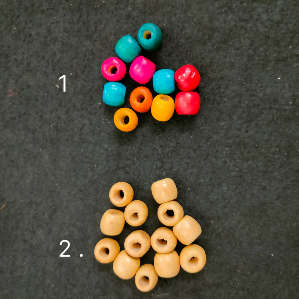 Wooden Beads 25 pcs 1513