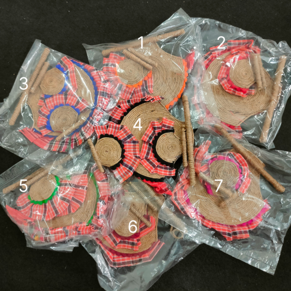 Jute Hand Fan 001574